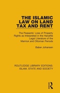 Cover: The Islamic Law on Land Tax and Rent - Routledge