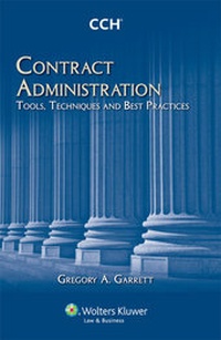 Abbildung von: Contract Administration - Wolters Kluwer Law & Business
