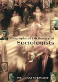 Cover: Biographical Dictionary of Sociologists - McFarland & Co Inc