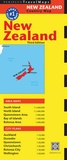 Cover: New Zealand Travel Map - Periplus Editions