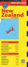 Cover: New Zealand Travel Map - Periplus Editions