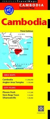 Abbildung von: Cambodia Periplus Map - Periplus Editions