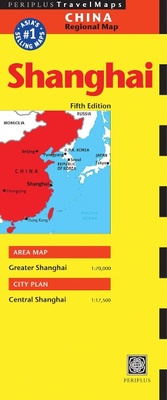 Abbildung von: Shanghai Travel Map Fifth Edition - Periplus Editions