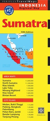 Abbildung von: Sumatra & Medan Travel Map Fifth Edition - Periplus Editions