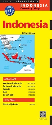 Abbildung von: Indonesia Travel Map Fifth Edition - Periplus Editions
