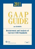 Cover: GAAP Guide on CD, 2011 - CCH Incorporated