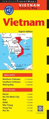 Abbildung von: Vietnam Travel Map Eighth Edition - Periplus Editions
