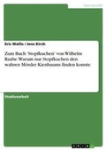 Cover: Zum Buch 'Stopfkuchen' von Wilhelm Raabe - Grin Verlag