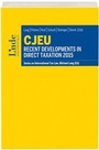 Cover: CJEU - Recent Developments in Direct Taxation 2015 - Linde
