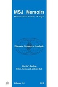 Cover: Discrete Geometric Analysis - Mathematical Society of Japan