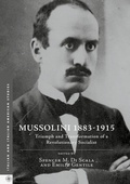 Cover: Mussolini 1883-1915 - Palgrave MacMillan