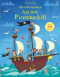Enlarge image Cover: Mein Stickerbuch: Auf dem Piratenschiff - Usborne