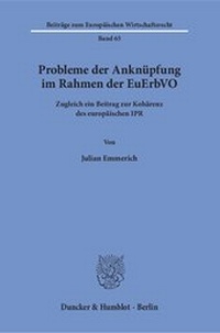 Abbildung von: Probleme der Anknüpfung im Rahmen der EuErbVO - fibre