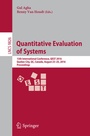 Cover: Quantitative Evaluation of Systems - Springer