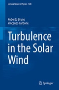 Cover: Turbulence in the Solar Wind - Springer