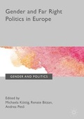 Cover: Gender and Far Right Politics in Europe - Palgrave Macmillan