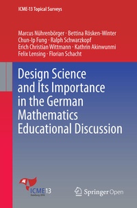 Enlarge image Cover: Design Science and Its Importance in the German Mathematics Educational Discussion - Springer