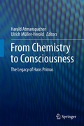 Cover: From Chemistry to Consciousness - Springer