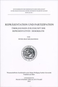Cover: Repr&auml;sentation und Partizipation - Franz Steiner Verlag
