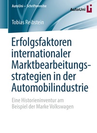 Abbildung von: Erfolgsfaktoren internationaler Marktbearbeitungsstrategien in der Automobilindustrie - Springer
