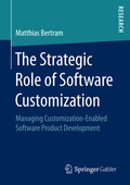 Cover: The Strategic Role of Software Customization - Springer Gabler