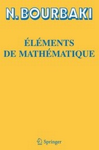 Abbildung von: Éléments de Mathématique - Springer
