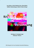 Cover: Kritik und Vers&ouml;hnung - BIS-Vlg