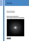 Cover: Advanced methods for short signal spectrum estimation - Shaker