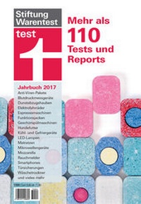 Abbildung von: test Jahrbuch 2017 - Stiftung Warentest