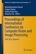 Cover: Proceedings of International Conference on Computer Vision and Image Processing - Springer