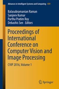 Enlarge image Cover: Proceedings of International Conference on Computer Vision and Image Processing - Springer
