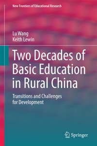 Enlarge image Cover: Two Decades of Basic Education in Rural China - Springer