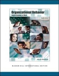 Cover: Organizational Behavior: Human Behavior at Work - McGraw Hill Higher Education