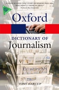 Cover: A Dictionary of Journalism - OUP eBook