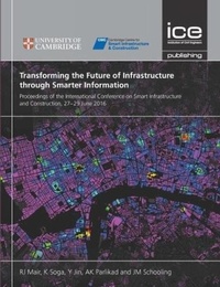 Enlarge image Cover: Transforming the Future of Infrastructure through Smarter Information - ICE Publishing