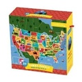 Cover: Map of the USA Jumbo Puzzle - Galison