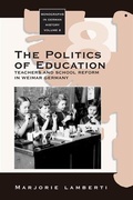 Cover: The Politics of Education - Berghahn Books