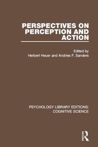 Abbildung von: Perspectives on Perception and Action - Routledge