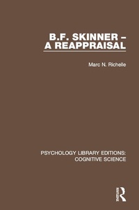 Abbildung von: B.F. Skinner - A Reappraisal - Routledge