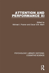 Abbildung von: Attention and Performance XI - Routledge
