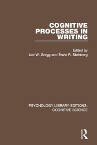 Abbildung von: Cognitive Processes in Writing - Routledge