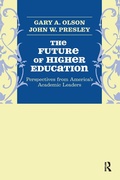 Cover: Future of Higher Education - Routledge
