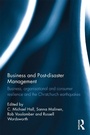 Cover: Business and Post-disaster Management - Routledge
