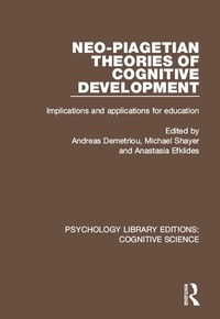 Abbildung von: Neo-Piagetian Theories of Cognitive Development - Routledge