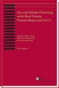 Cover: Tax and Estate Planning with Real Estate, Partnerships and Llcs - CCH Incorporated
