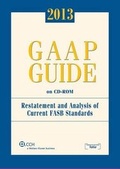 Cover: GAAP Guide on CD-ROM, 2013 (Standalone CD) - CCH Incorporated