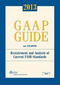 Enlarge image Cover: GAAP Guide on CD-ROM, 2013 (Standalone CD) - CCH Incorporated