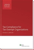 Cover: Tax Compliance for Tax-Exempt Organizations (2013) - CCH Incorporated