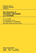 Cover: The Chemistry of Titanium, Zirconium and Hafnium - Elsevier