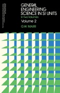 Cover: General Engineering Science in SI Units - Elsevier